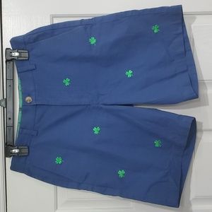 Vineyard Vines Mens Chino Shorts With Shamrocks Size 30